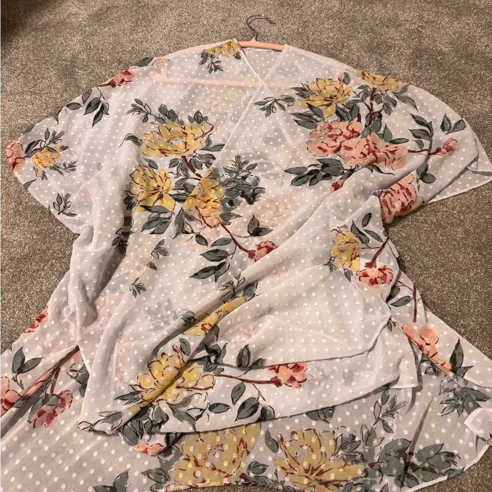 Floral Kimono Wrap